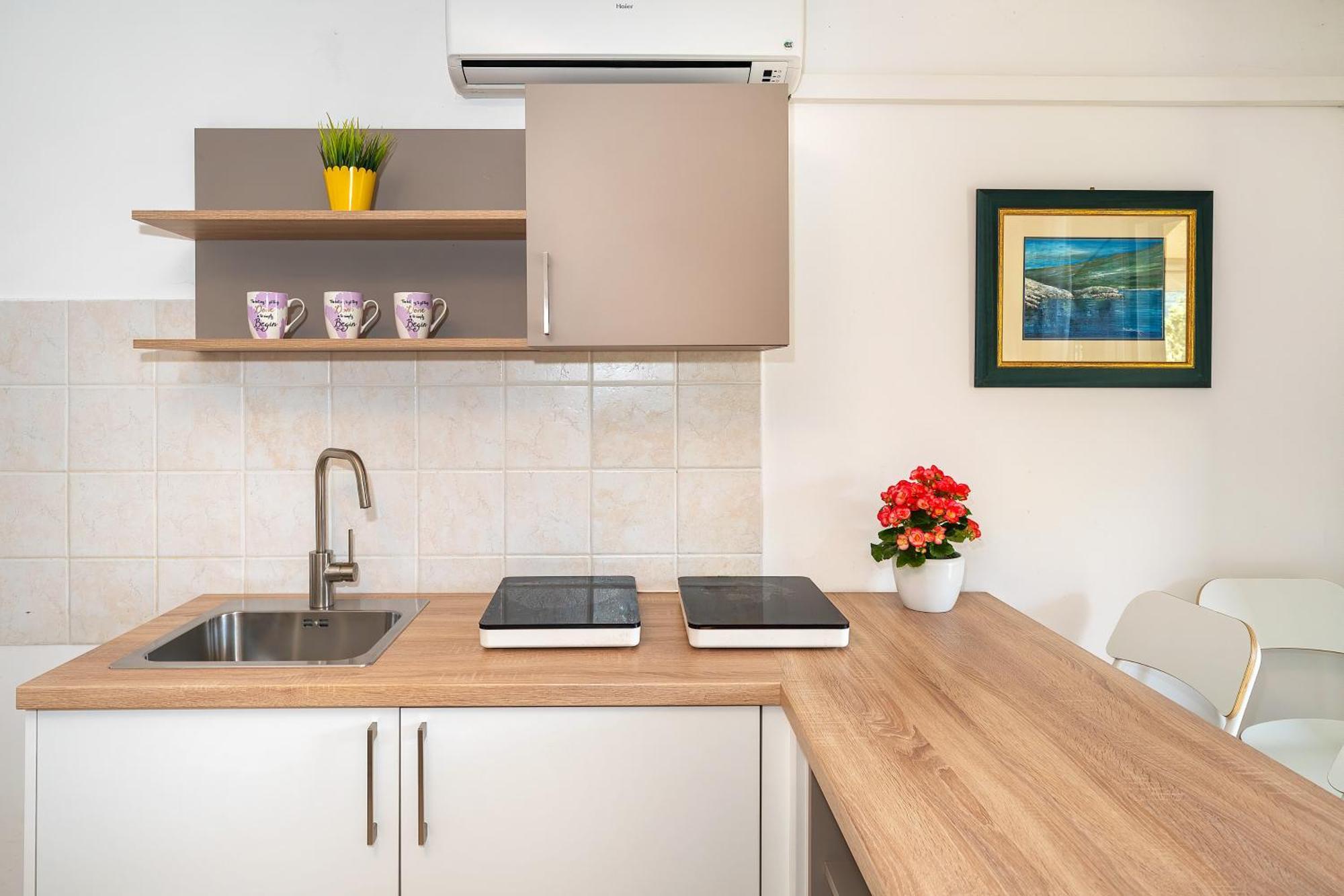 Studio Apartments Cavrak With Terrace Baska  Luaran gambar